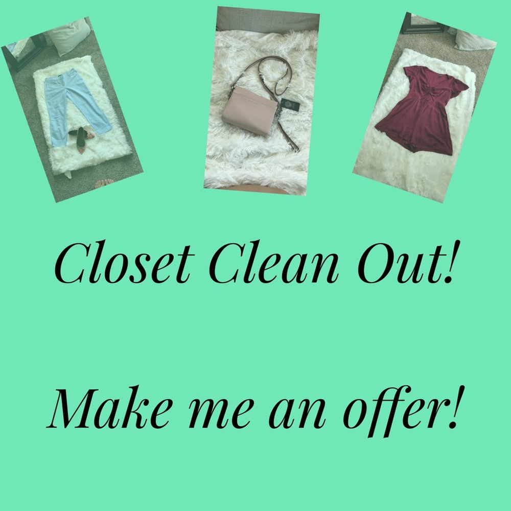 CLOSET CLEANOUT!!!